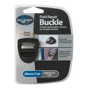 Passant curseur sangle Field Repair Buckle 20 mm - Noir