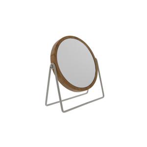 MIROIR DE SALLE DE BAIN ROND BI-MATIERE
