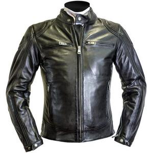 Helstons Modelo Veste en cuir de moto, noir, taille XL