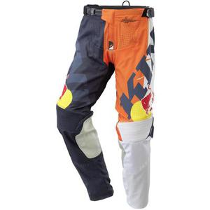 Kini Red Bull Competition V2.1 Pantalon Motocross, blanc-orange, taille XS
