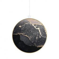 iDeal Of Sweden - Chargeur Induction Golden Twilight Marble - 10W - Couleur : Or