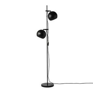 BALL DOUBLE-Lampe de lecture 2 lumières Métal H160cm Noir