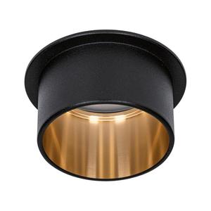 GIL COIN-Spot encastré LED Métal Ø 6.8cm Noir