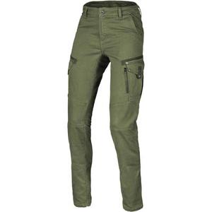 Macna Takar Pantalon textile de moto pour dames, vert, taille 30 pour Femmes