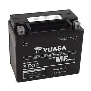 YUASA Batterie YUASA W/C sans entretien activée usine - YTX12 FA