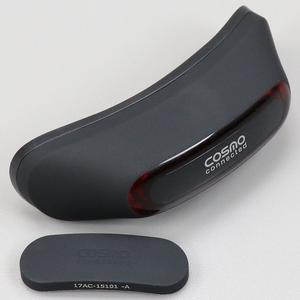 Feu stop connecté pour casque Cosmo Connected Moto noir mat