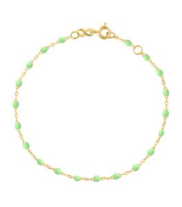 Gigi Clozeau - Femme - Bracelet Or Jaune et Perles de résine - Vert
