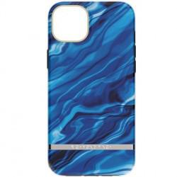 Richmond & Finch - Coque Rigide Blue Waves - Couleur : Bleu - Modèle : iPhone 14 Plus