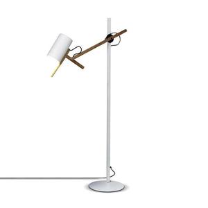 SCANTLING-Lampe de lecture Chêne H121cm Blanc