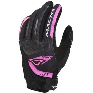 Macna Trace Mesdames les gants de moto, noir-rose, taille S pour Femmes