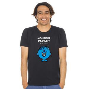 T-shirt Homme - Monsieur Parfait - Noir - Taille M
