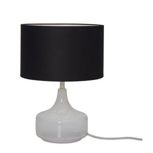 REYKJAVIK S-Lampe à poser Fer/Textile H46cm Noir