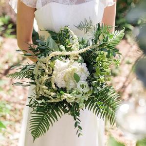 Bouquet de Mariée Green Mariage - Le Jardin des Fleurs