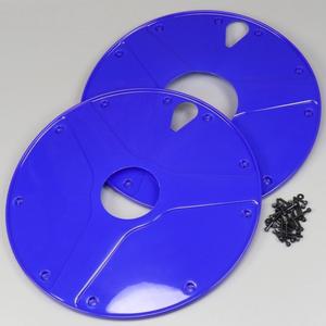 Flasques de jante arrière Peugeot 103 et MBK 51 Gencod bleues