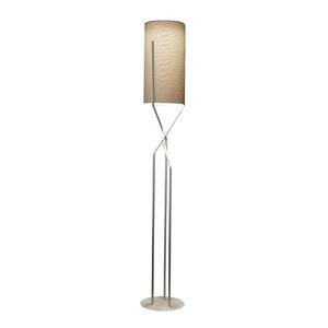 AURA-Lampadaire Extérieur LED Métal H190cm Beige