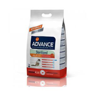 Croquettes advance pour chats sterilised saumon sac 3 kg