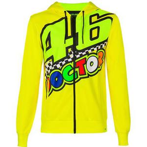 VR46 The Doctor 46 Capuche, jaune, taille XS