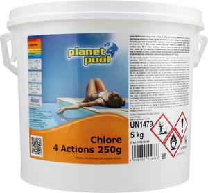 Planet Pool Chlore Multi-action Planet Pool - Galets 250 G - 5 Kg