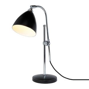 TASK-Lampe à poserInox H56cm Noir