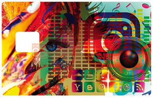 Sticker pour carte bancaire, Wild Global Web