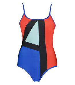 Albertine - Femme - 1 - Maillot de bain une pièce Kim Albert - Multicolore