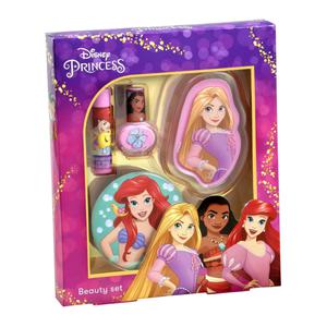 Disney Produits Coffret Maquillage - Princesses Brillant et Baume Lèvres, Vernis & Miroir