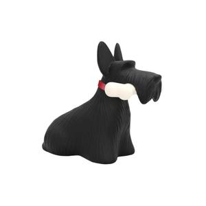 SCOTTIE-Lampe chien LED H37cm Noir