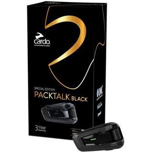Cardo Packtalk Black Special Edition Système de communication Pack unique, noir