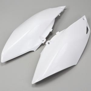 Plaques latérales Honda CRF 250, 450 R (2013 - 2017) Polisport blanches