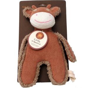 Charlie Bears Doudou Plat Girafe Jimmy - Doudou Coton Bio Oeko Tex