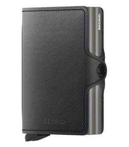 Secrid - Porte-Carte Twinwallet Mirum Plant-Based Black - Noir