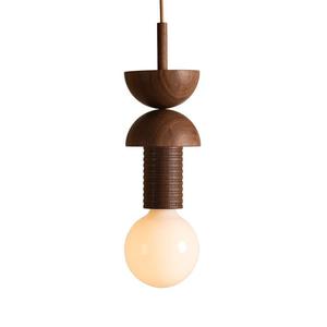 JUNIT COPLA-Suspension Bois de frêne Ø12cm Marron
