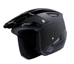 Casque Kenny Trial Up Solid - Noir 55/56 - S