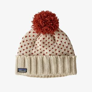 Bonnet Snowbelle Beanie - Simple Dot Knit: Hot Ember