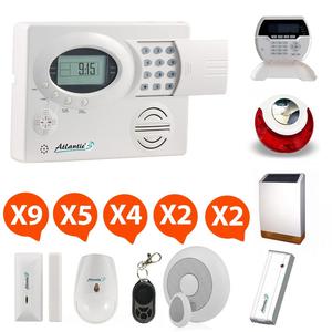 Alarme maison sans fil Atlantic'S - ST-III Kit 11