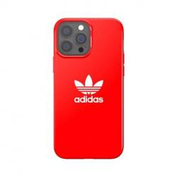 Adidas - Coque Souple Entry - Couleur : Rouge - Modèle : iPhone 13 Pro Max