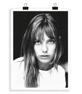 Image Republic - Affiche La Galerie "Jane Birkin Gam" 56 x 76 cm - Blanc