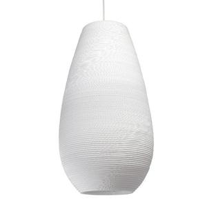 DROP-Suspension Carton Ø36cm Blanc