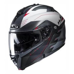Casque modulable HJC IS-Max II Cormi gris/blanc- S