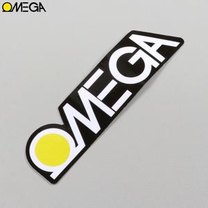 Sticker Omega 93x23 mm noir