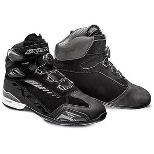 Ixon Bull Vented Chaussures de moto, noir-gris, taille 40