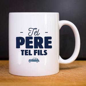 Mug Tel Père Tel Fils - Blanc - Taille TU