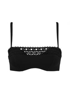 LISE CHARMEL - Bandeau noir AJOURAGE COUTURE