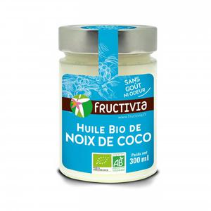 Huile de noix de coco bio* 300ml - Lot de 3