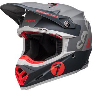 Bell Moto-9s Flex Seven Vanguard Casque de motocross, gris, taille L