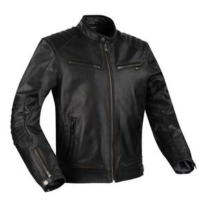 Blouson cuir Segura Owen WP noir- S