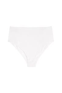 Culotte Taille Haute Coton BIO - Blanc