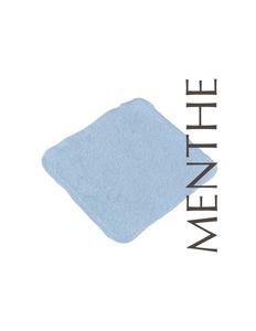 Carré de toilette en coton bio - Couleur - Menthe glaciale, Dimensions - 40x40