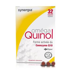 Oméga Quinol – 32 Capsules - Rééquilibre Les Apports En Ubiquinol