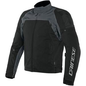 Dainese Speed Master D-Dry Veste textile de moto, noir-gris, taille 46